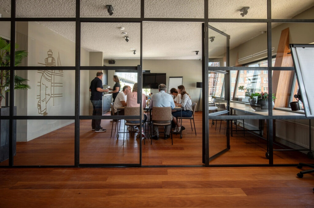 Vergaderzaal van Loetje Amsterdam aan 't IJ